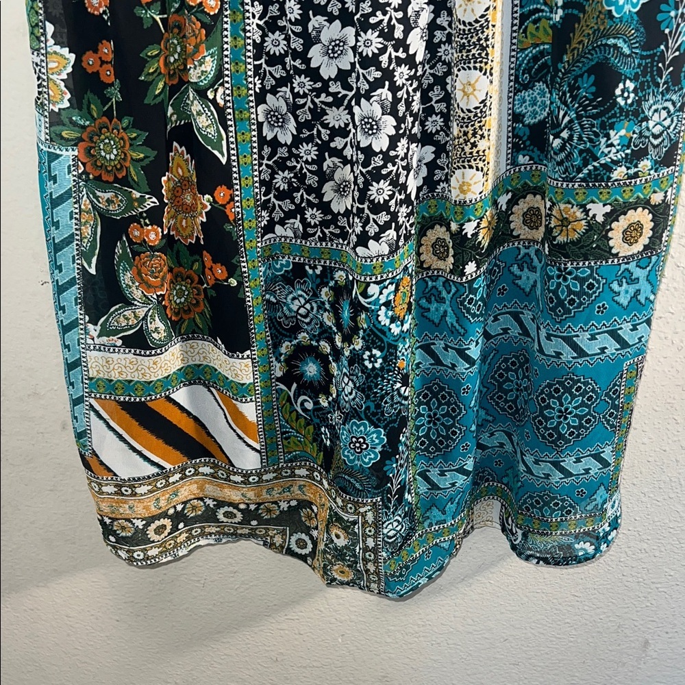 Enfocus Studio Multicolor Patchwork Top - Picture 4 of 9